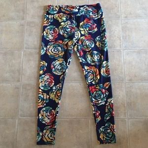 LuLaRoe Floral Leggings